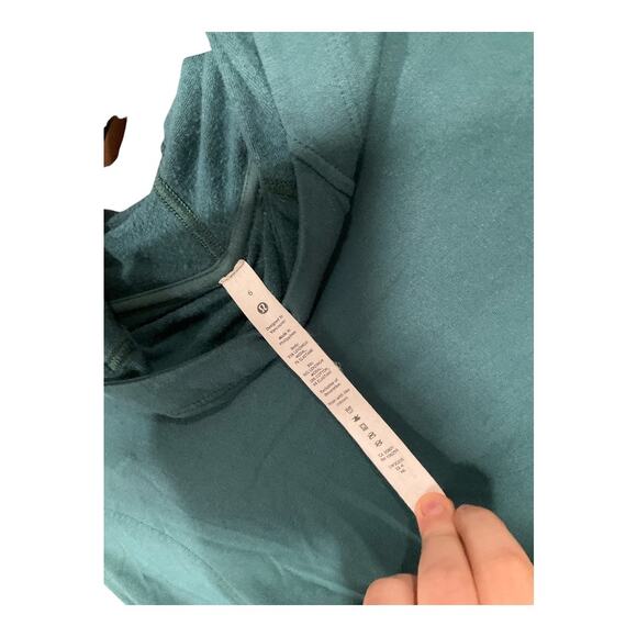 Lululemon Sweatshirt Women 6 Teal - Picture 4 of 4